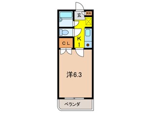 ジュネス売布の物件間取画像